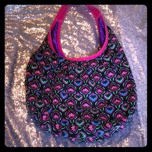 Vibrantly colored hobo bag by YakPak